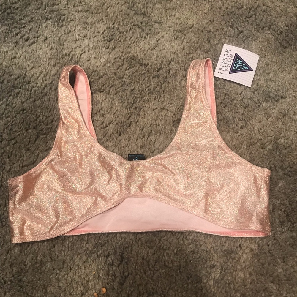 Freedom Rave Wear underboob top